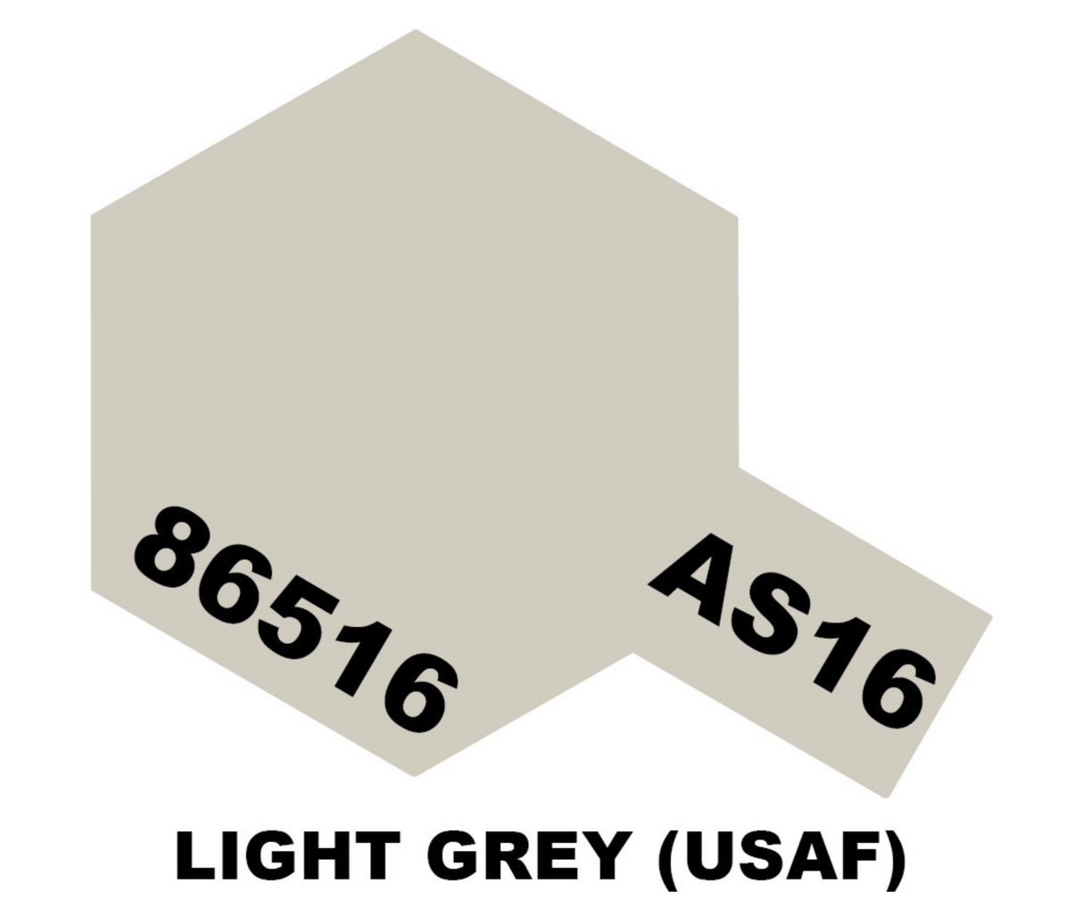 Tamiya AS-16 Light Grey (USAF) Paint 100ml Spray Can - Item #86516