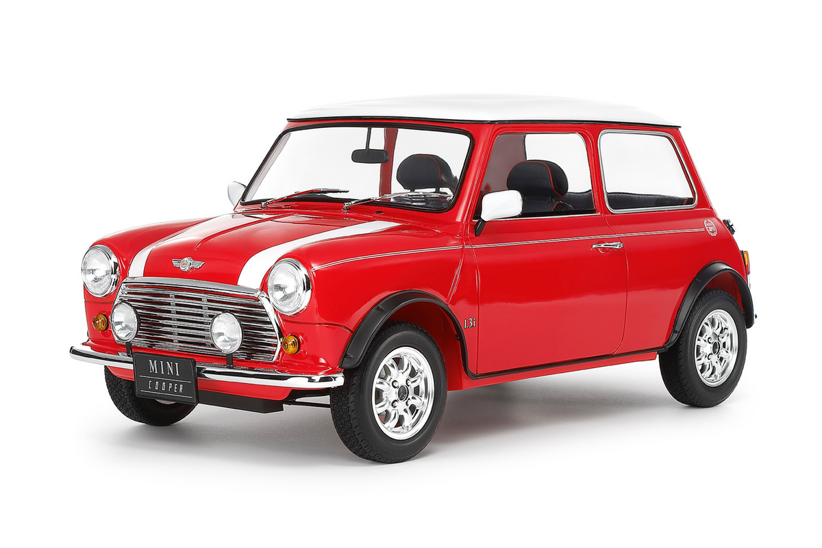 Tamiya Mini Cooper 1.3i 1/12 Model Kit - Item #12031