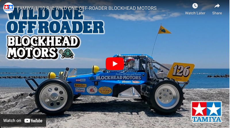 Tamiya Wild One by Blockhead Motors Off Roader RC Buggy video. Click to see the full video in Slick-Shifts Hobby Blog.