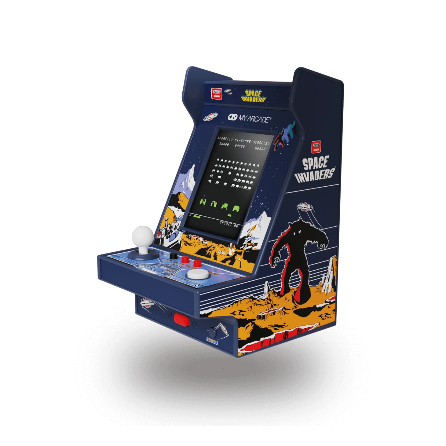 My Arcade Space Invaders Nano Player Pro 4.8" Portable Retro Arcade - DGUNL7005