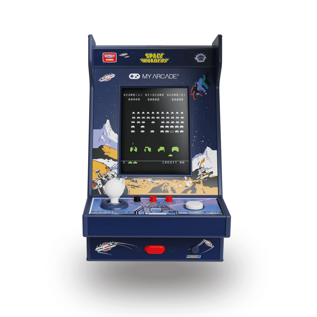 My Arcade Space Invaders Nano Player Pro 4.8" Portable Retro Arcade - DGUNL7005