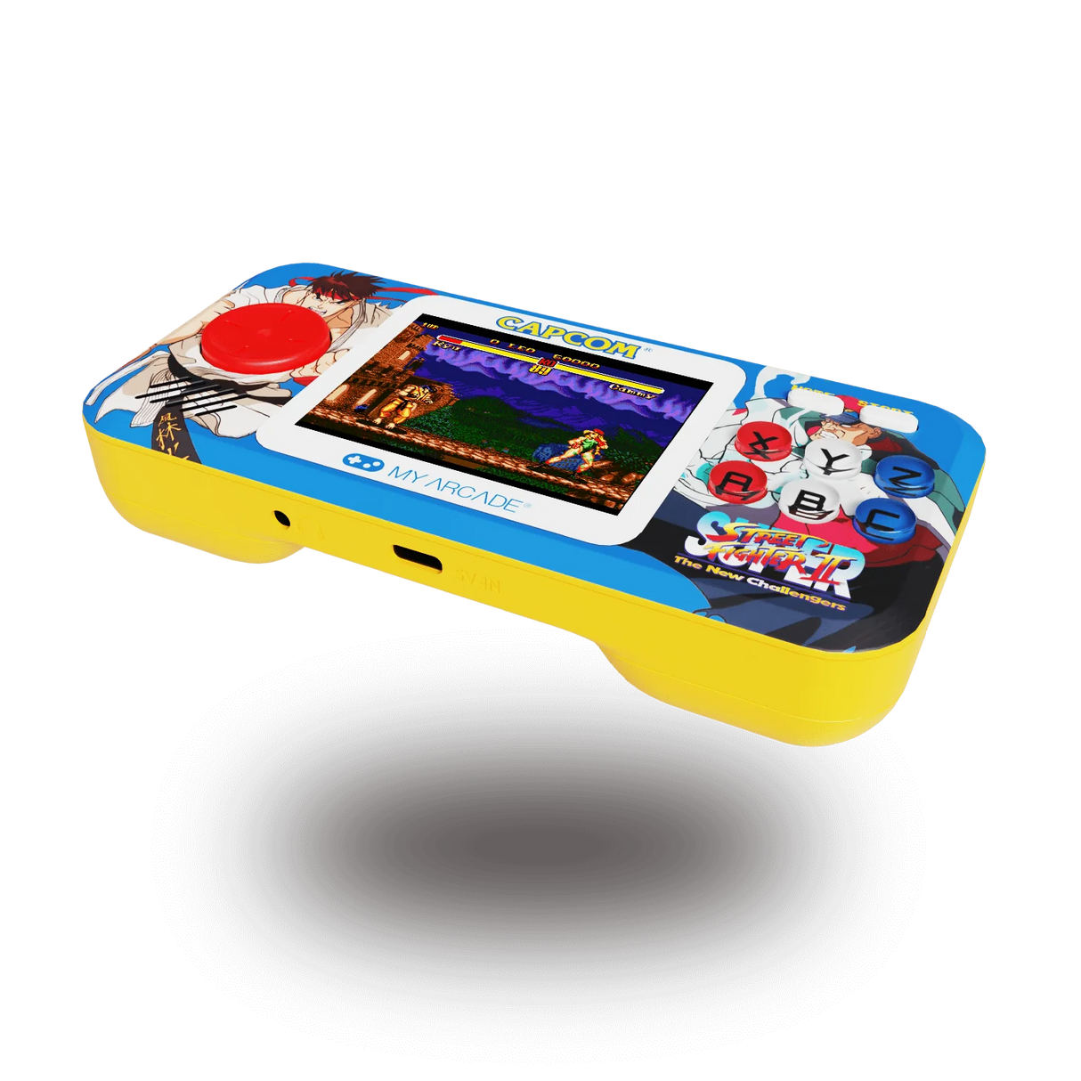 My Arcade Super Street Fighter II Pocket Player Pro Portable Gaming System (2 Games In 1) - DGUNL4187