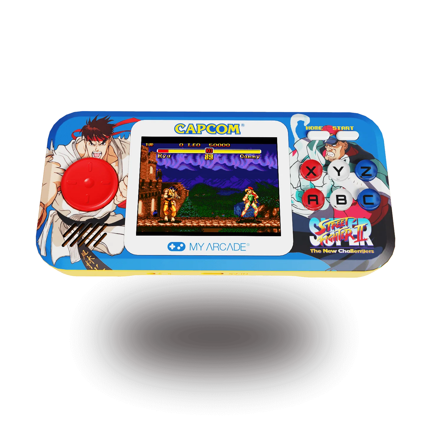 My Arcade Super Street Fighter II Pocket Player Pro Portable Gaming System (2 Games In 1) - DGUNL4187
