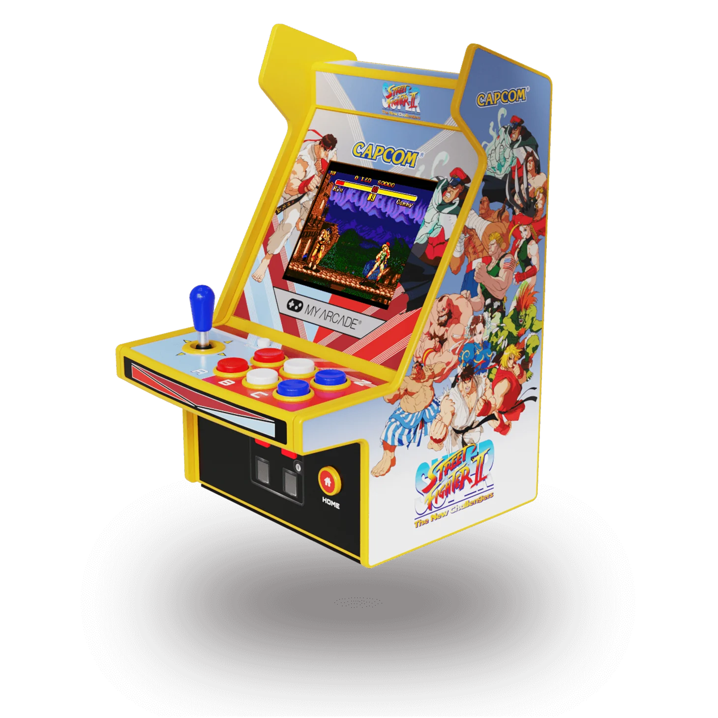 My Arcade Super Street Fighter II Micro Player Pro 6.7" Portable Retro Arcade (2 Games In 1) - DGUNL4185