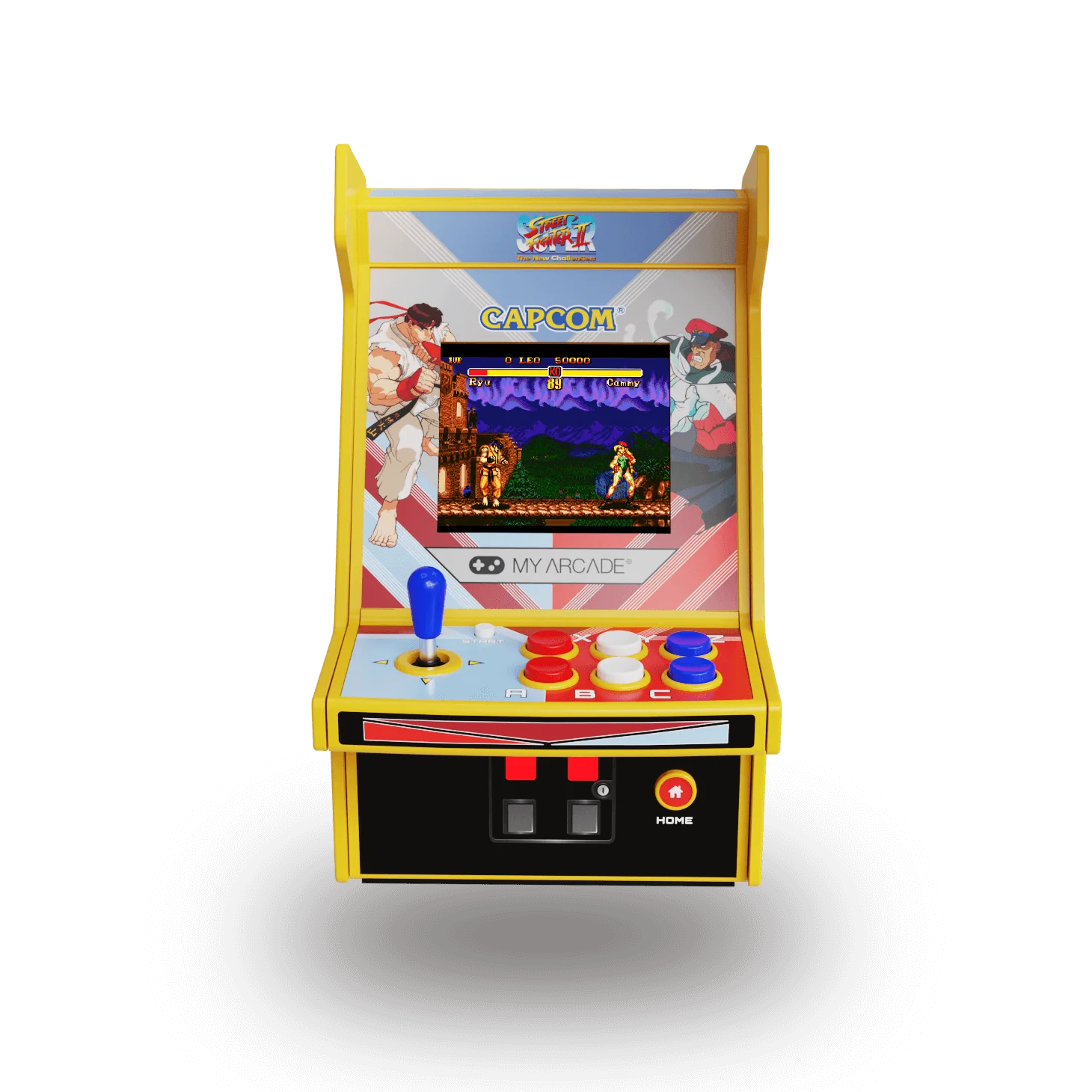My Arcade Super Street Fighter II Micro Player Pro 6.7" Portable Retro Arcade (2 Games In 1) - DGUNL4185