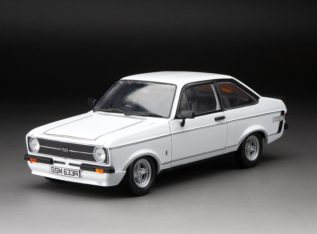 Sun Star Ford Escort MKII RS Mexico Diamond White 1976 RHD – 1:18 - 4633R - New 2024