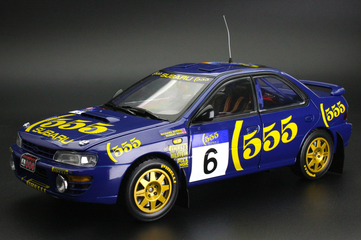 Sun Star Subaru Impreza 555 #6 R.Burns/R.Reid 2nd 555 Hong Kong Beijing Rally 1994 - 5526