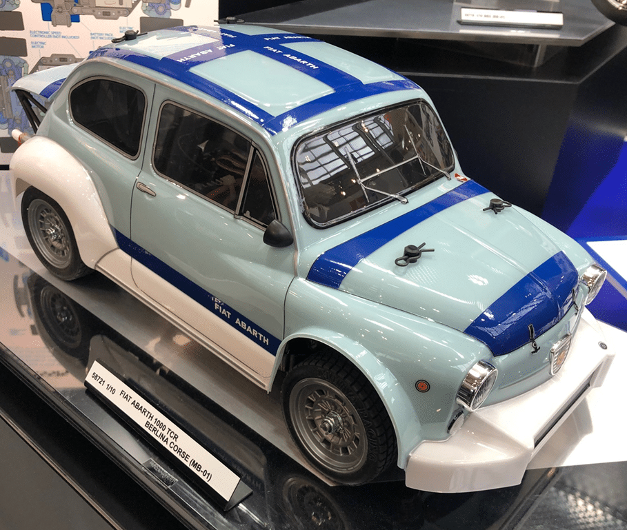 Tamiya RC Fiat Abarth 1000 TCR Berlina Corse - MB-01 - Item #58721