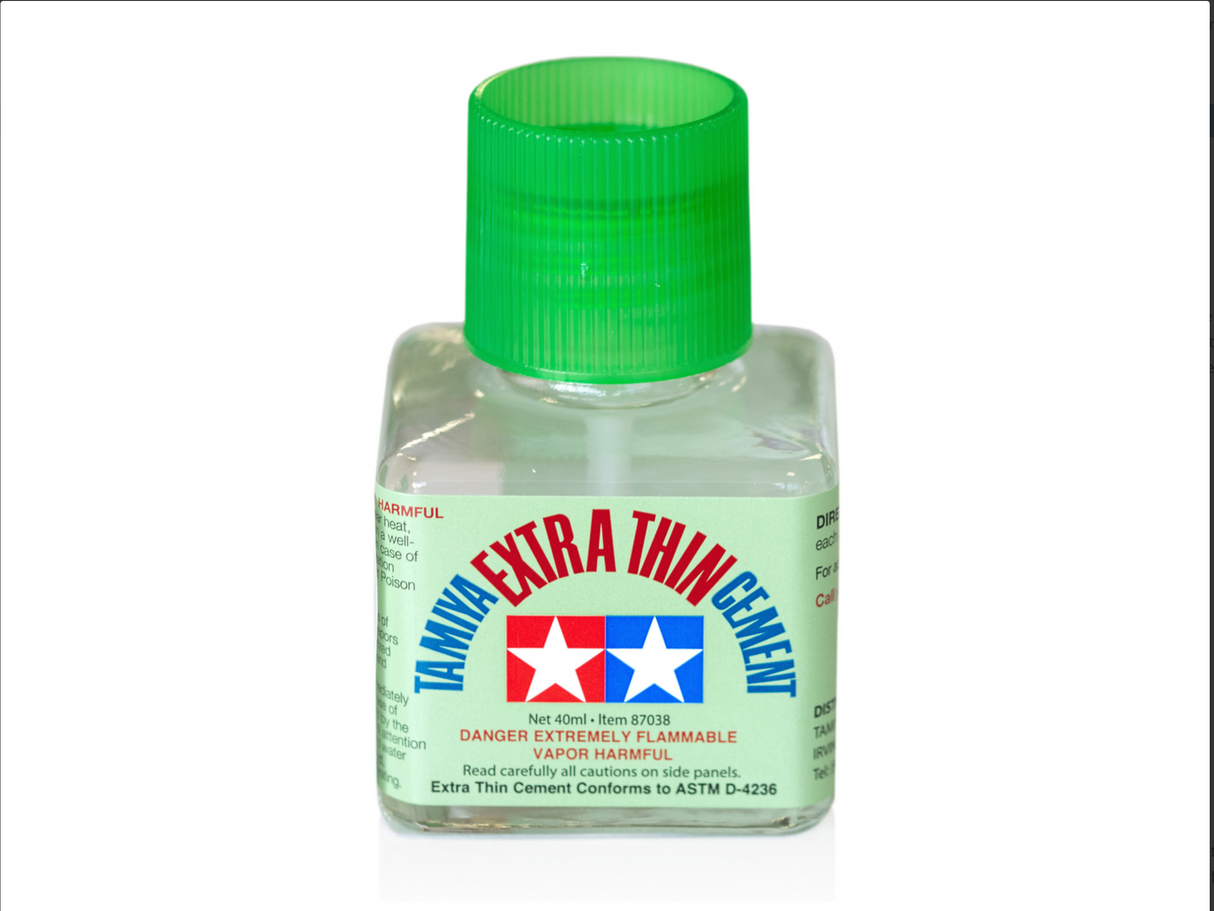 Tamiya Extra Thin Cement 40ml - Item #87038