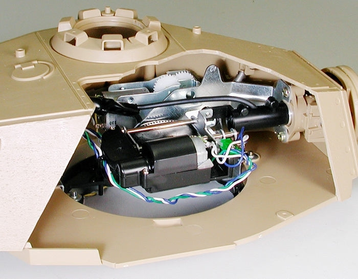 Internal turret mechanism view