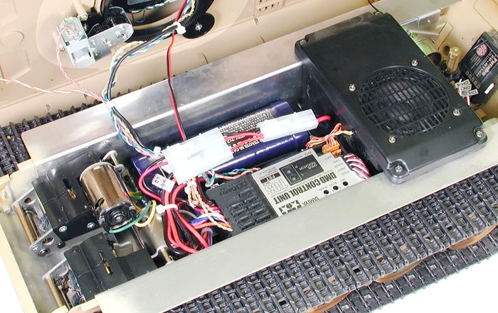 Internal electronics view