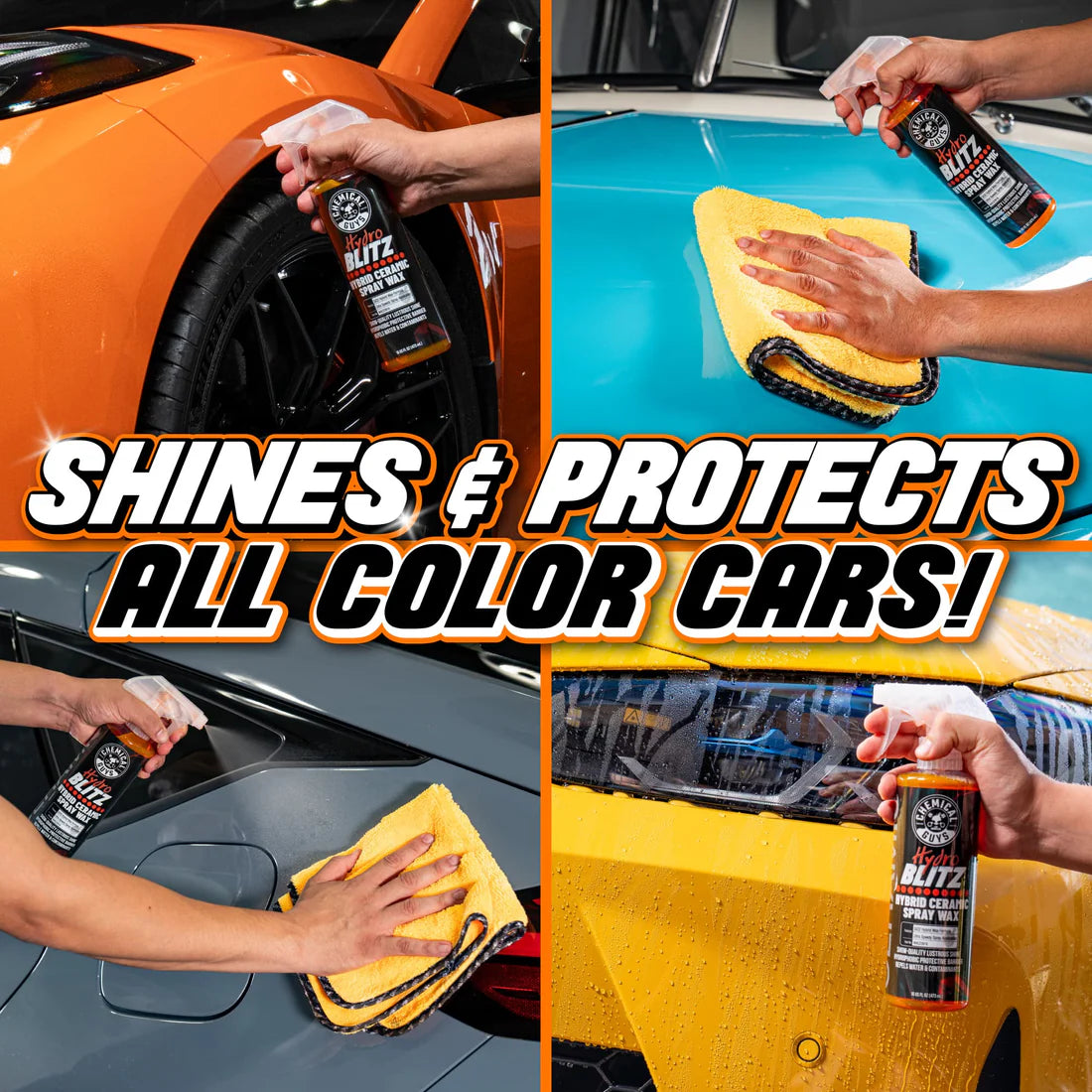 Chemical Guys Hydro Blitz - Hybrid Ceramic Spray Wax - 16oz