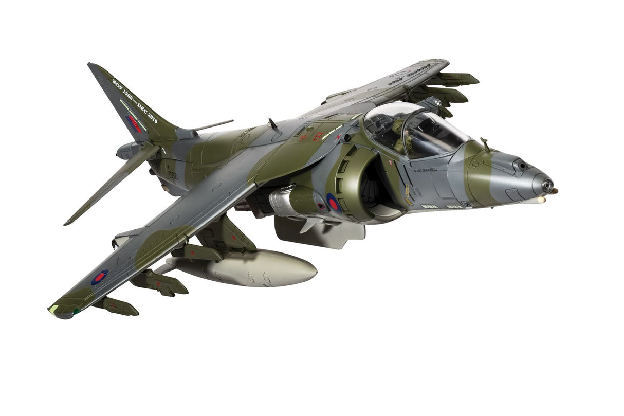 Corgi BAe Harrier GR9A 'Ninja 1' - RAF Cottesmore - Final Flight Retirement Scheme AA29302