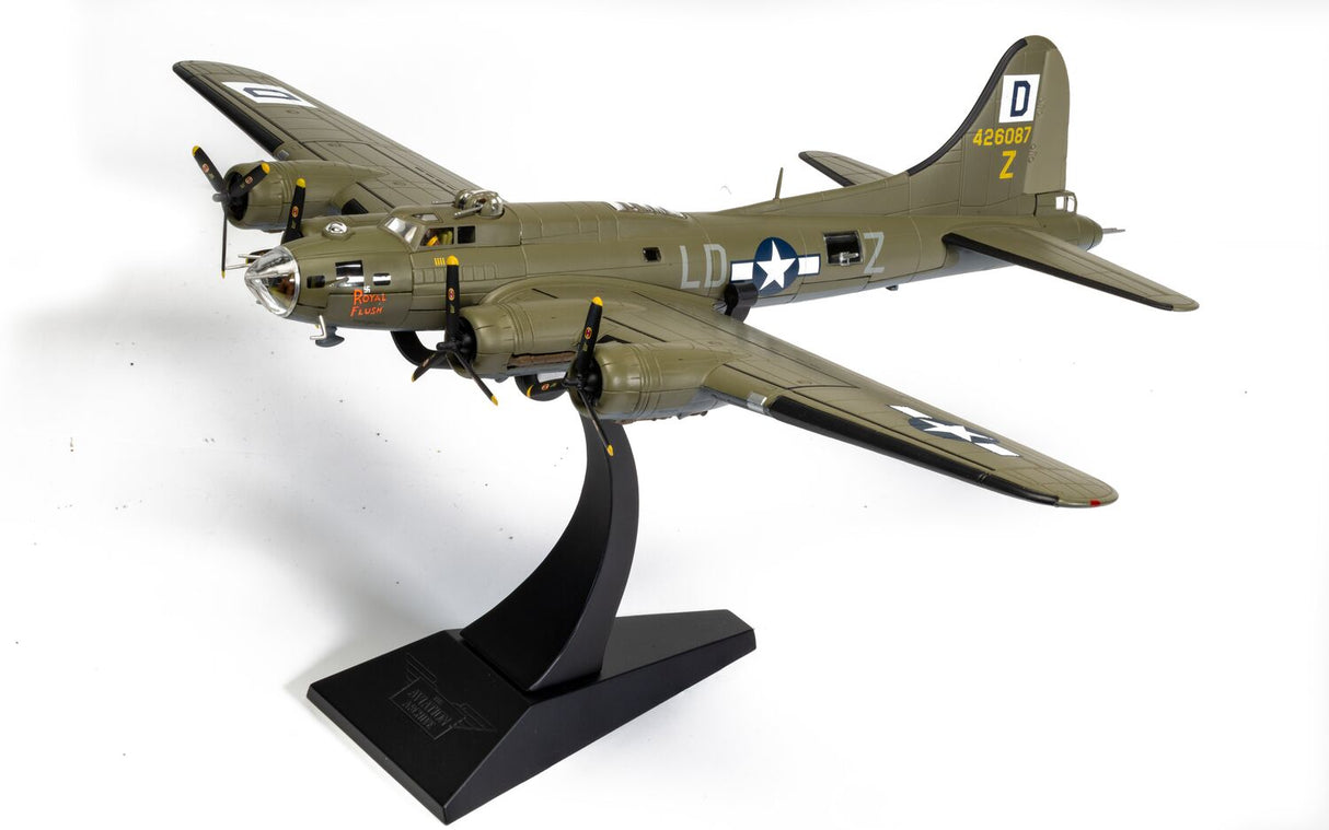 Corgi B-17F Flying Fortress 'Royal Flush' - 8th Air Force - Lt Robert "Rosie" Rosenthal - AA33322