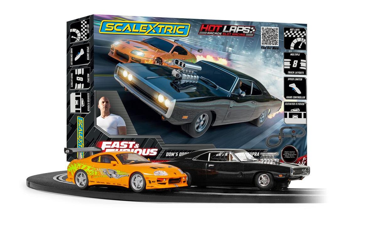 Scalextric Fast and Furious Hot Laps Race Set C1458M