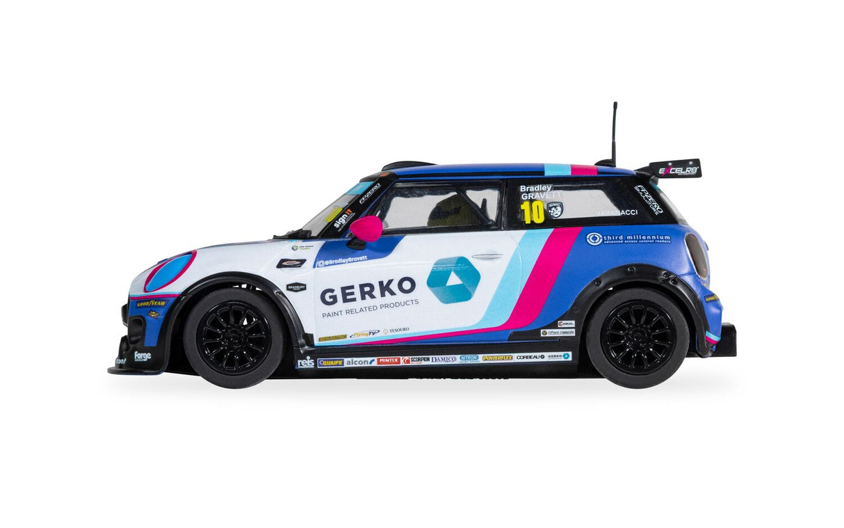 Scalextric Mini Cooper - Bradley Gravett 2024 C4410