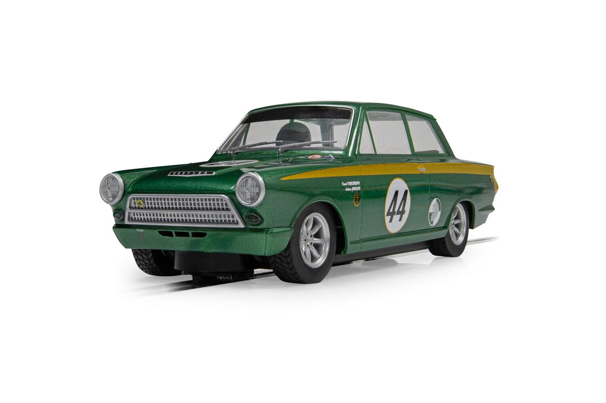Scalextric Ford Lotus Cortina - Goodwood 2023 - Andrew Jordan + David Dickenson C4540