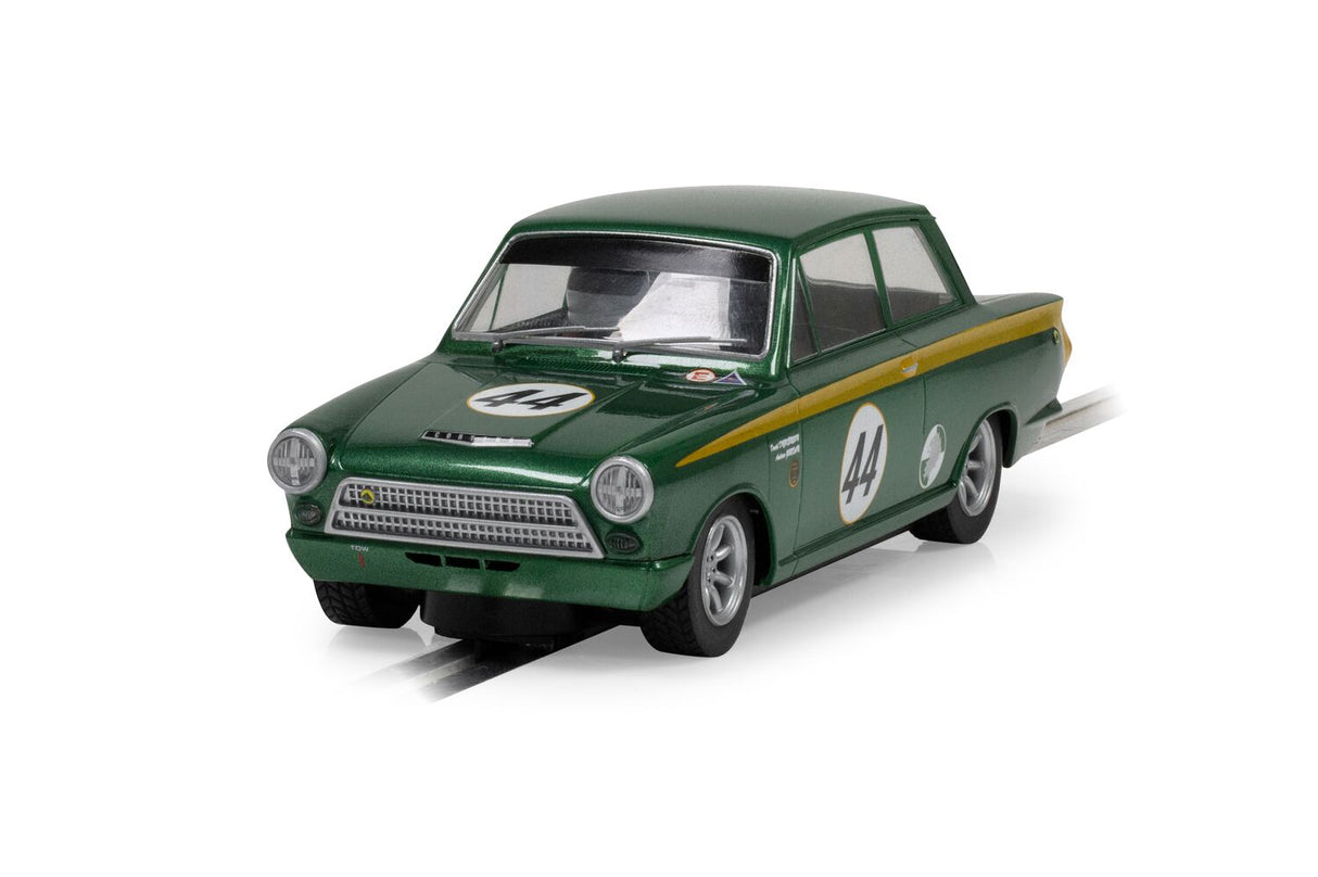 Scalextric Ford Lotus Cortina - Goodwood 2023 - Andrew Jordan + David Dickenson C4540