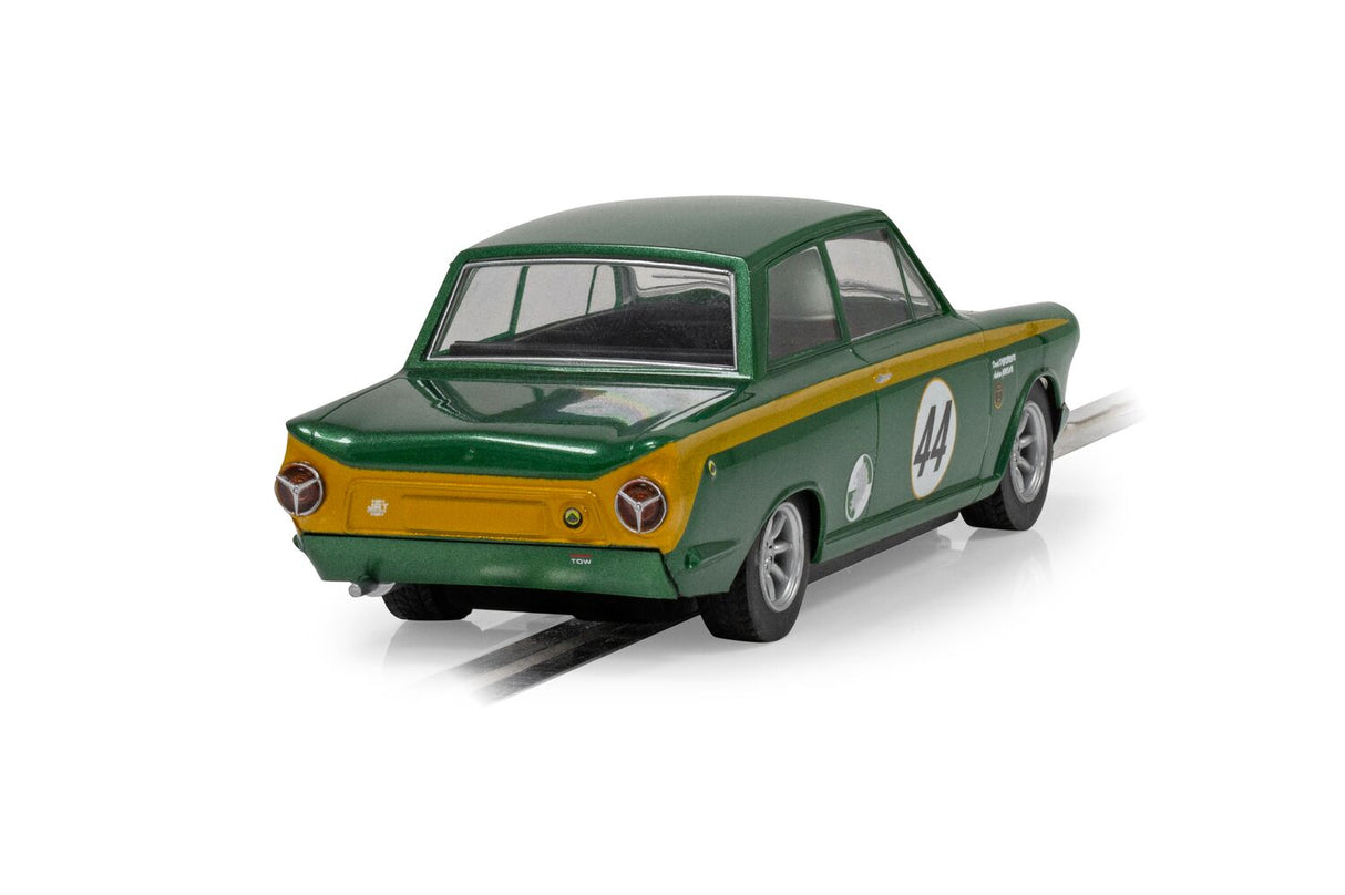 Scalextric Ford Lotus Cortina - Goodwood 2023 - Andrew Jordan + David Dickenson C4540