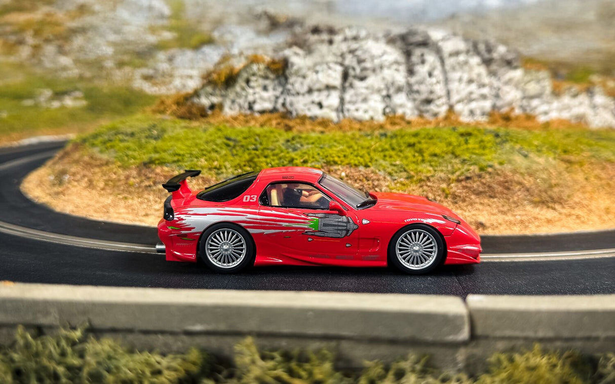 Scalextric Mazda RX7 - Dom Toretto - The Fast And The Furious C4592