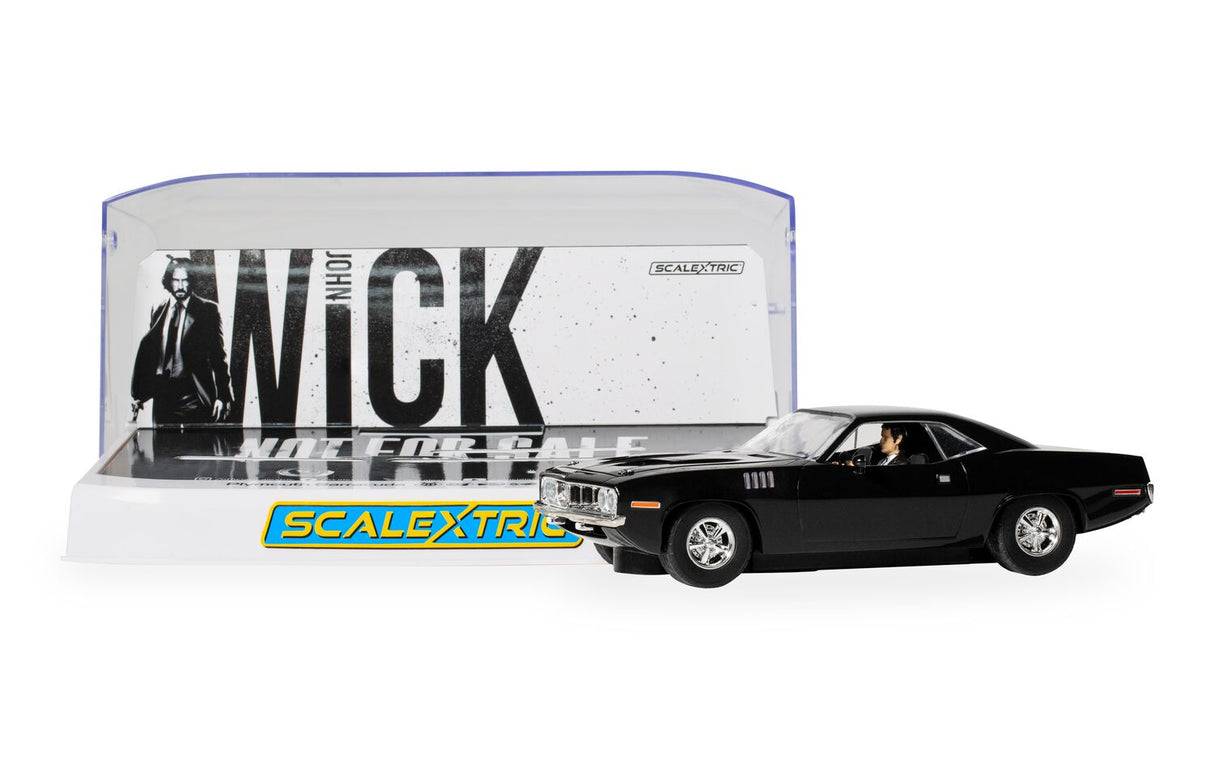 Scalextric Plymouth Barracuda - John Wick Chapter 4 - C4595