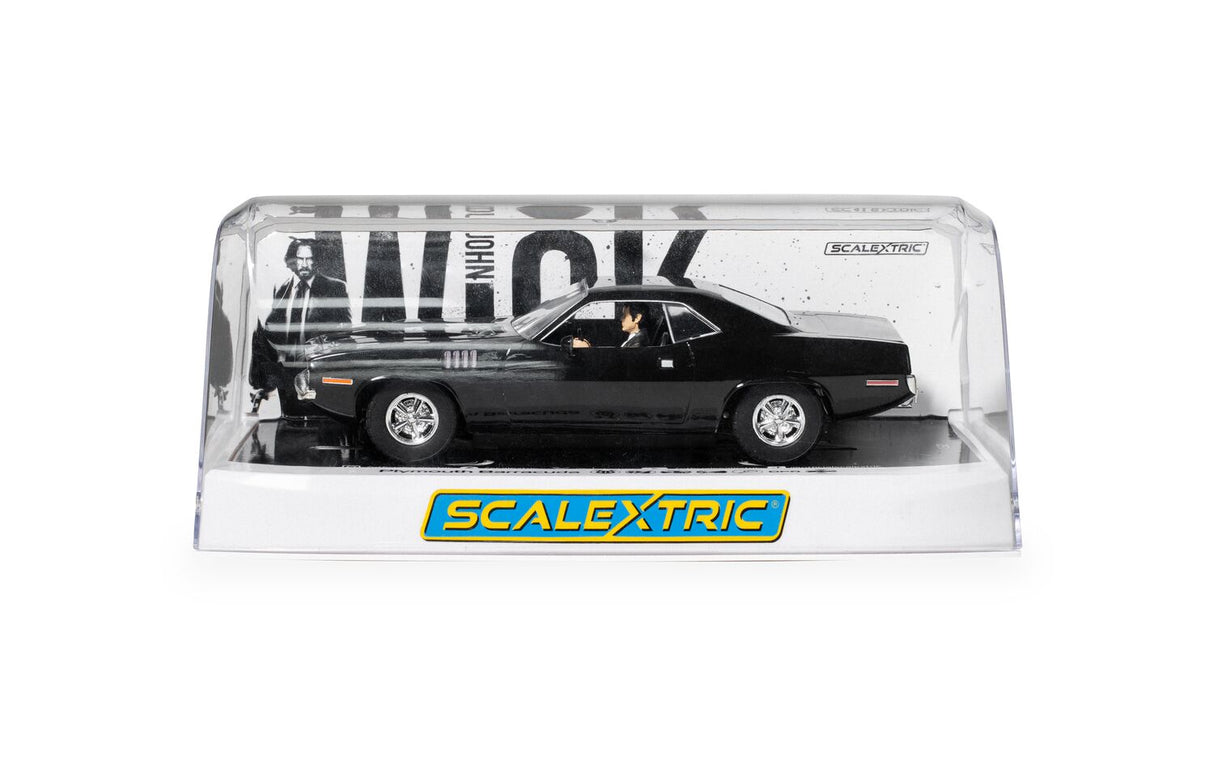 Scalextric Plymouth Barracuda - John Wick Chapter 4 - C4595