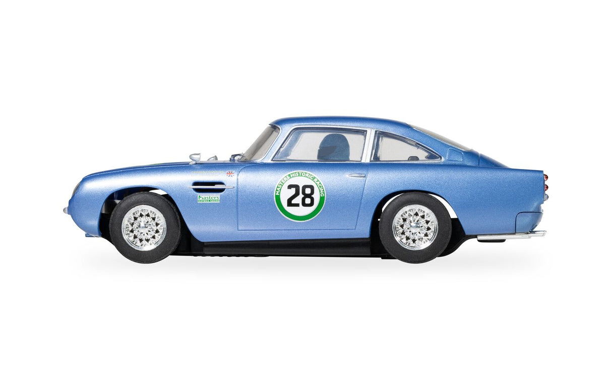 Scalextric Aston Martin DB5 - Blue / Yellow - Historic GT Racing C4599