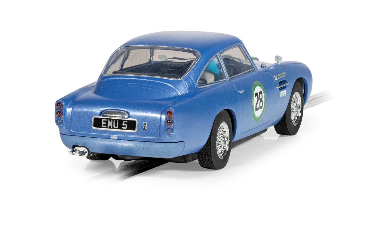 Scalextric Aston Martin DB5 - Blue / Yellow - Historic GT Racing C4599