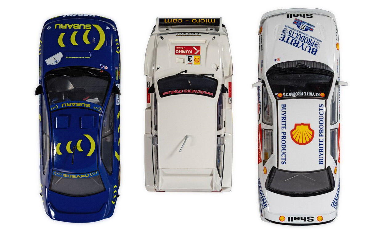 Scalextric Colin McRae - Triple Pack - Ford, Subaru, MG - C4612A