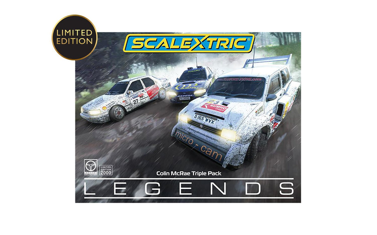 Scalextric Colin McRae - Triple Pack - Ford, Subaru, MG - C4612A
