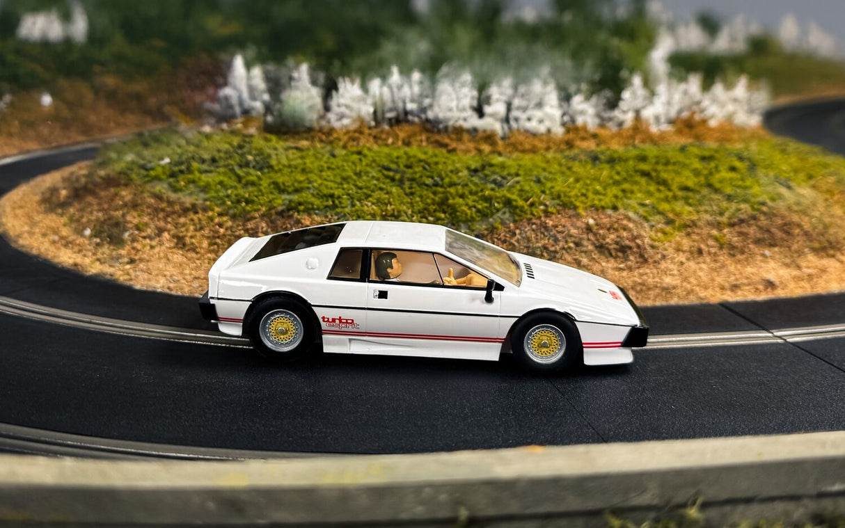 Scalextric Lotus Esprit Turbo White - James Bond 'For Your Eyes Only' C4631