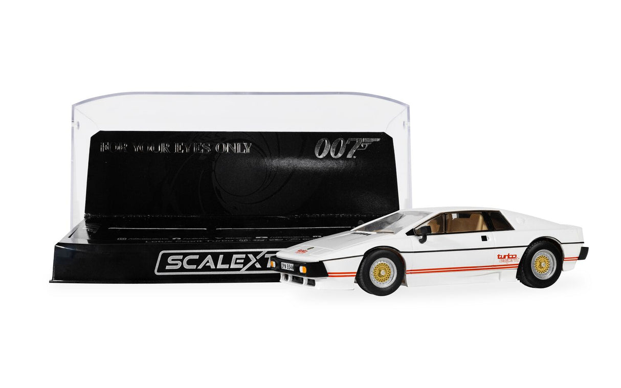 Scalextric Lotus Esprit Turbo White - James Bond 'For Your Eyes Only' C4631