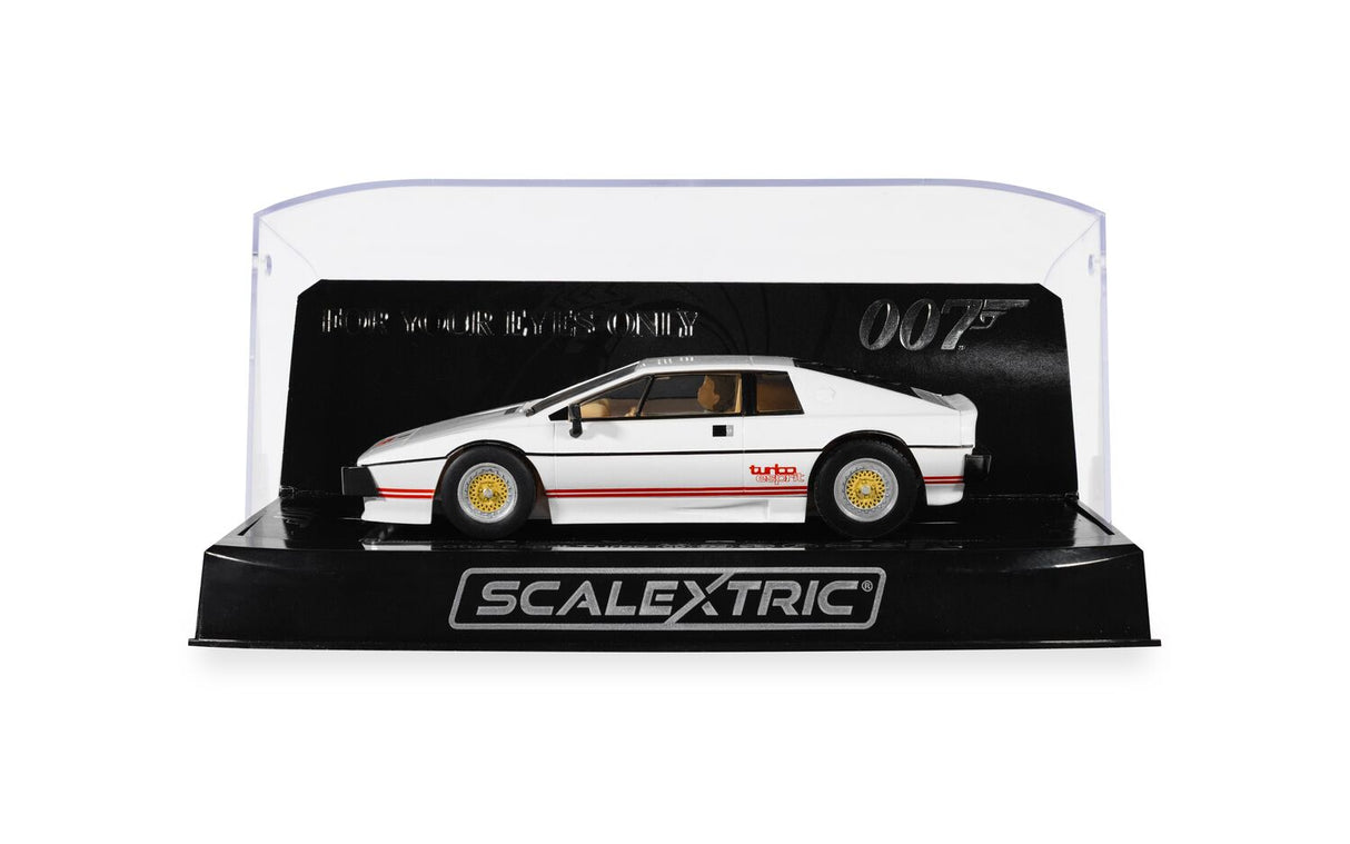 Scalextric Lotus Esprit Turbo White - James Bond 'For Your Eyes Only' C4631