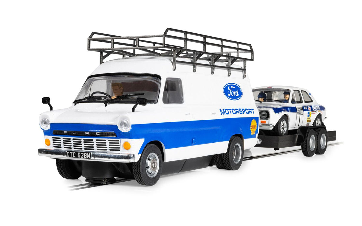 Scalextric Ford Motorsport Transit and Escort Mk 1 - Twin Car Pack C4649A