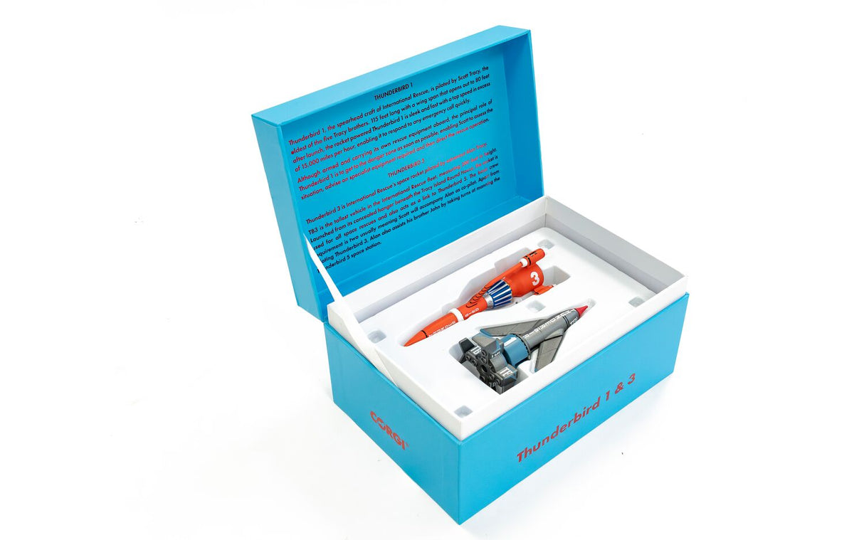 Corgi Thunderbirds F.A.B Collection - Thunderbird 1 and 3 CC00902