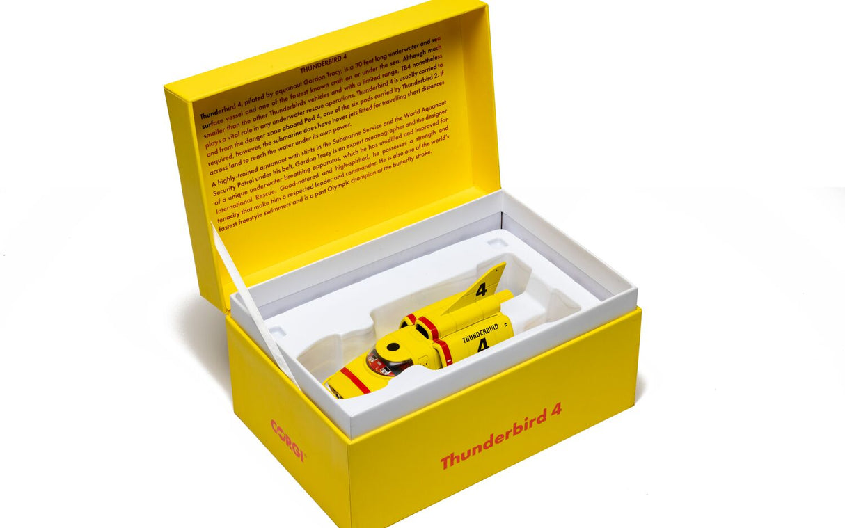 Corgi Thunderbirds F.A.B Collection, All 4 Thunderbirds Releases, FAB 1, Thunderbirds 4, 1 & 3, 2 & 4