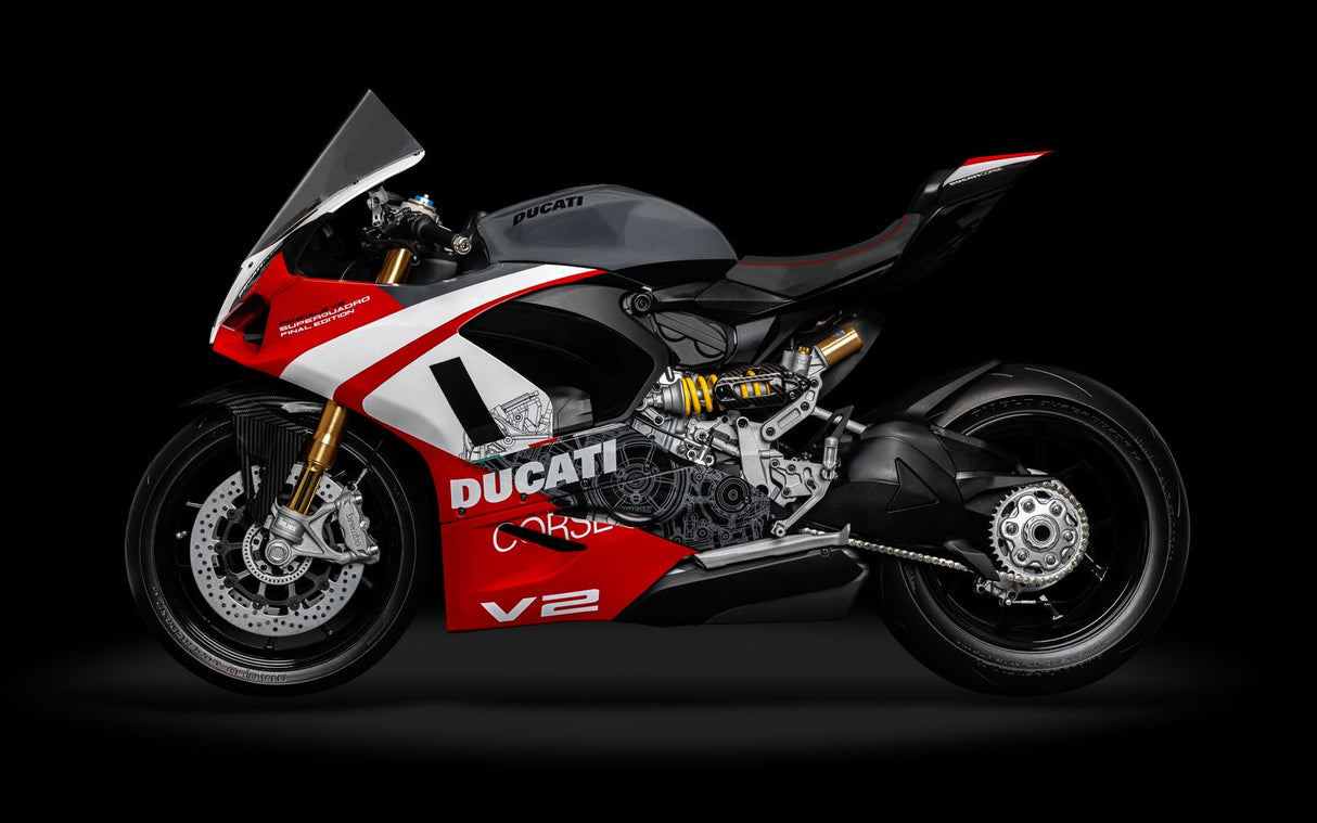 Pocher Ducati Panigale - V2 Superquadro Final Edition - 1:4 Scale Assembly Kit - HK124