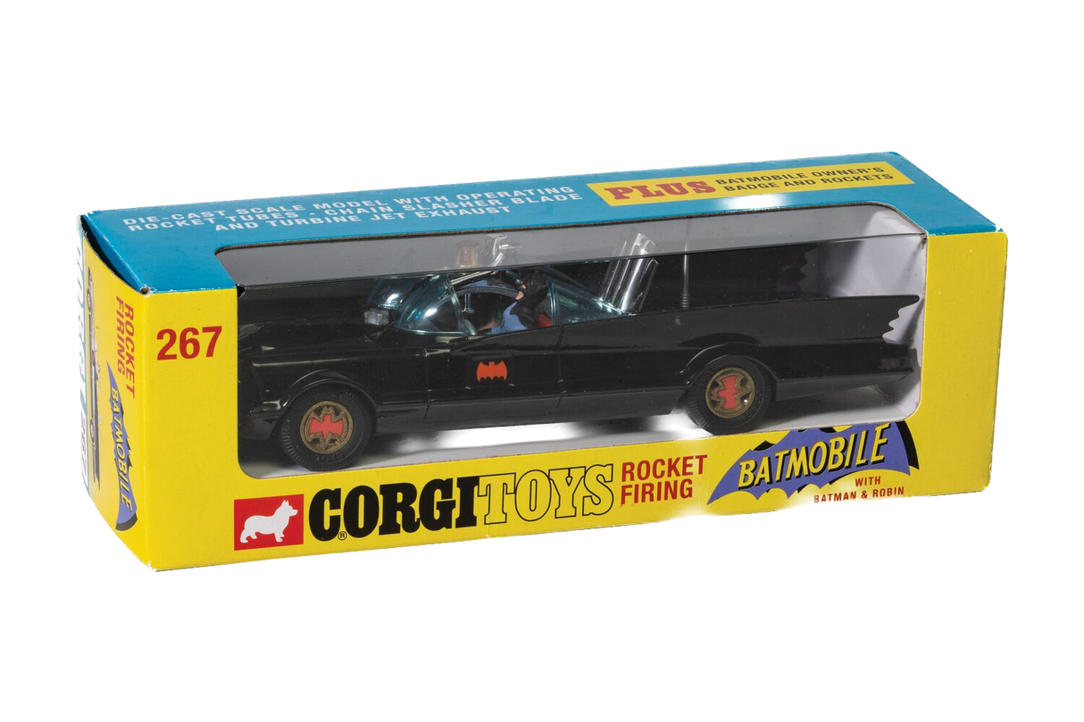 Corgi Classics set Batmobile 267, James Bond DB5 & Stingray - 3 collectible vehicles