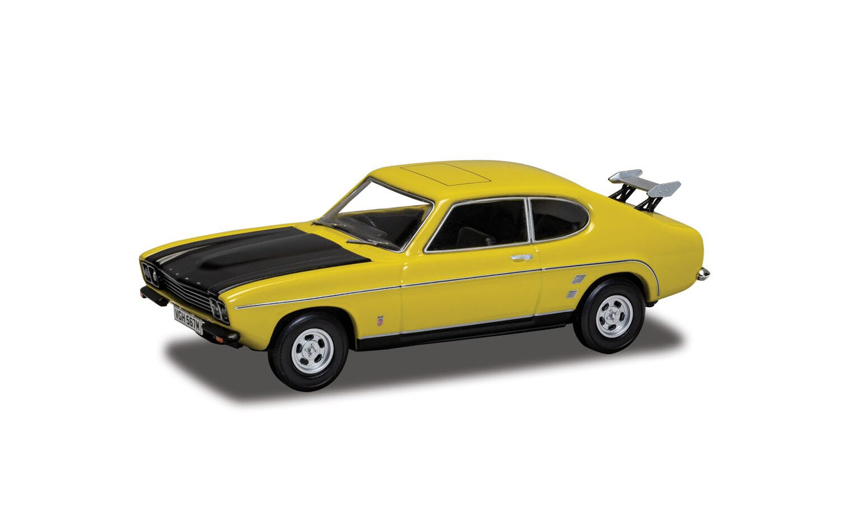 Corgi Ford Capri Mk1 3.0 GXL, Daytona Yellow VA13319 1:43 (Richard Hammond's The Smallest Cog)