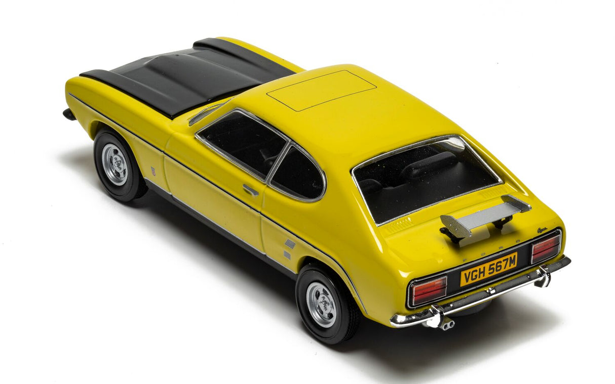 Corgi Ford Capri Mk1 3.0 GXL, Daytona Yellow VA13319 1:43 (Richard Hammond's The Smallest Cog)