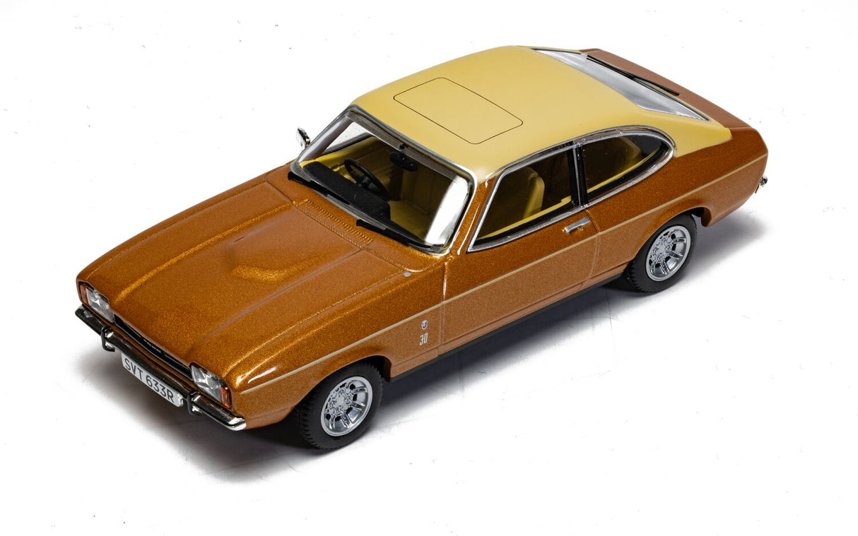 Corgi Ford Capri Mk2 3.0 Ghia - Saturn Gold VA15406 1:43