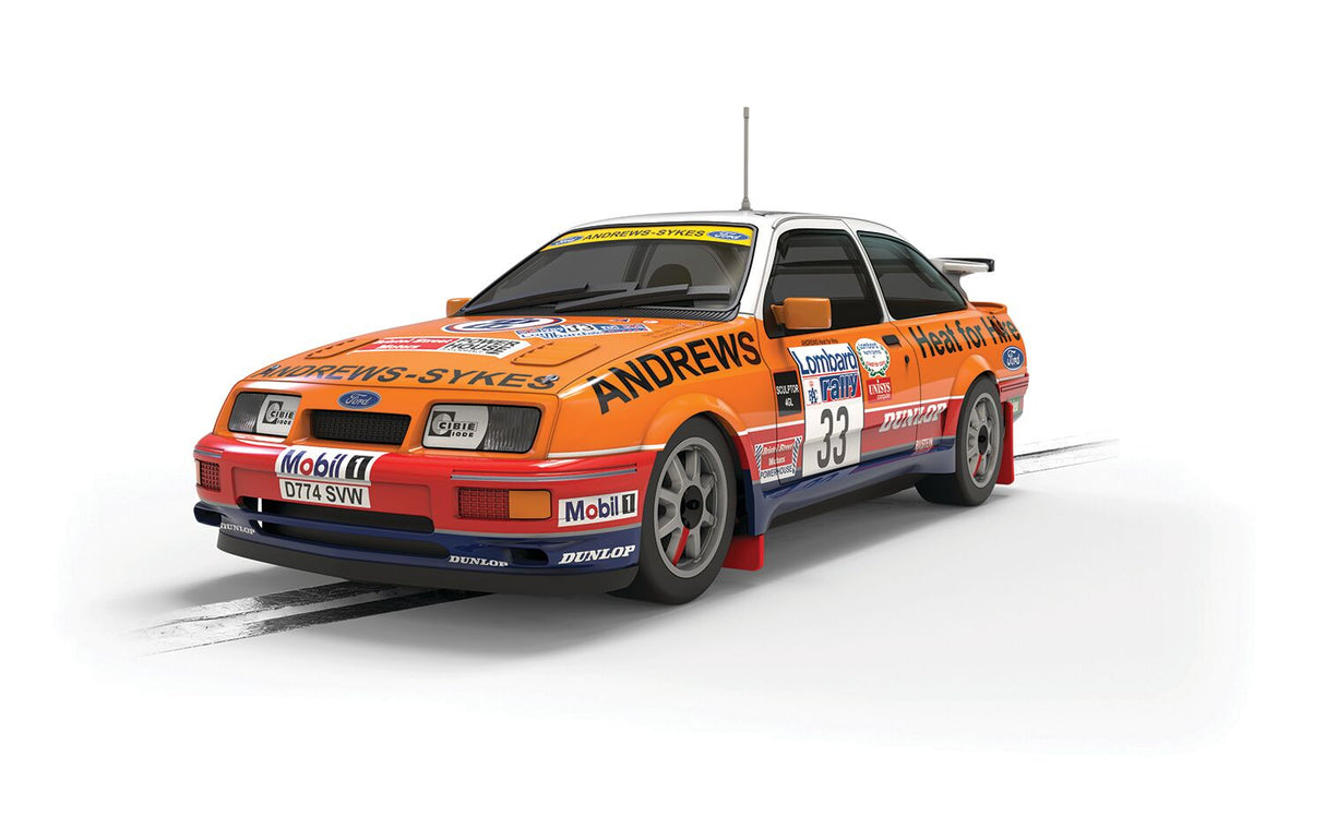 Scalextric Ford Sierra RS Cosworth - Heat For Hire - RAC Rally C4685