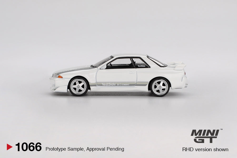 Mini GT Nissan Skyline GT-R (R32) Veilside Combat C-I White RHD 1:64 - MGT01066-R