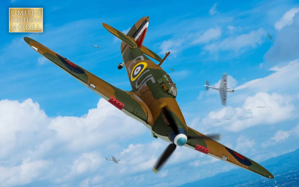 Corgi Hawker Hurricane Mk.I - RAF No.601 - P/O 'Billy' Fiske (Battle of Britain 85) - AA27609