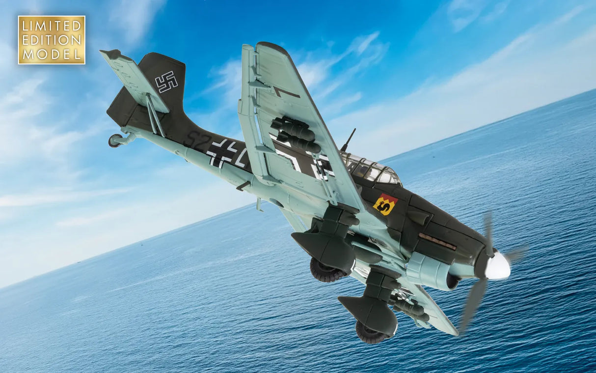Corgi Junkers Ju87B-1 Stuka - Uffz Pittroff and Uffz Scubert (Battle of Britain 85) - AA32520