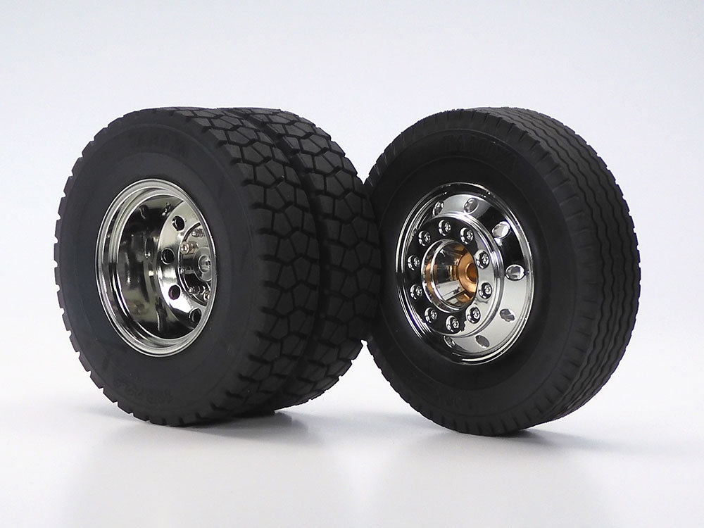 Tamiya RC Mercedes-Benz Arocs 8x4 Tipper Truck 4151 - Candy Green Edition - Item #47523