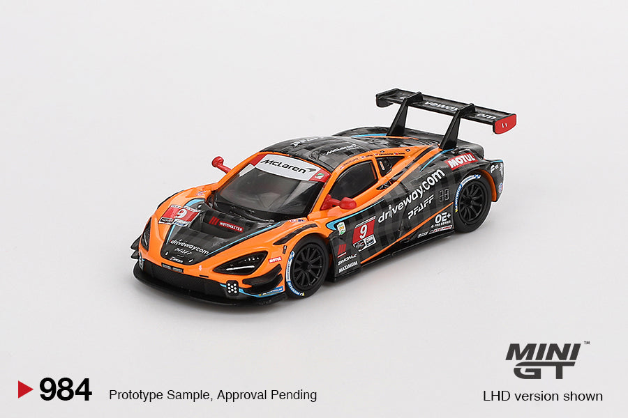 Mini GT McLaren 720S GT3 EVO PFAFF Motorsports 2024 IMSA Dayton LHD 1:64 - MGT00984-L