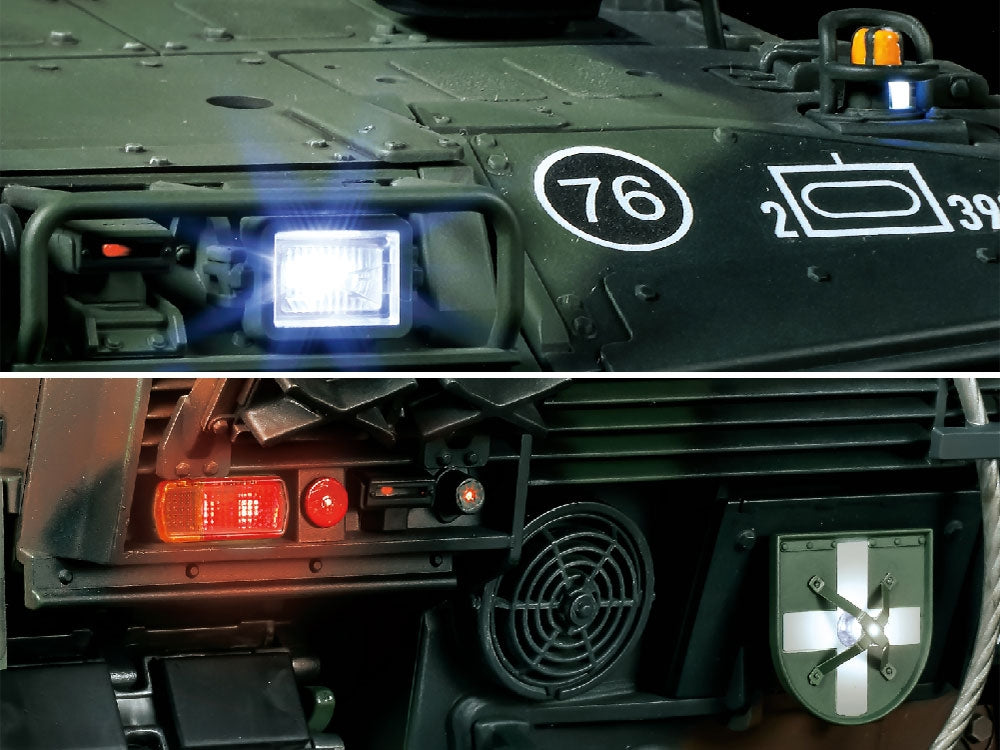 Tamiya RC Leopard 2 A7V Tank w/Option Kit - Item #56047