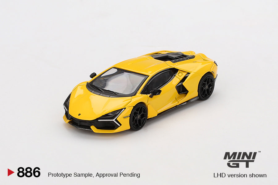 Mini GT Lamborghini Revuelto Giallo RHD 1:64 - MGT00886-R