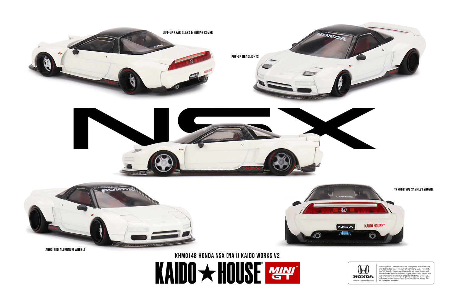 Mini GT Kaido House Honda NSX (NA1) Kaido WORKS V2 1:64 - KHMG148